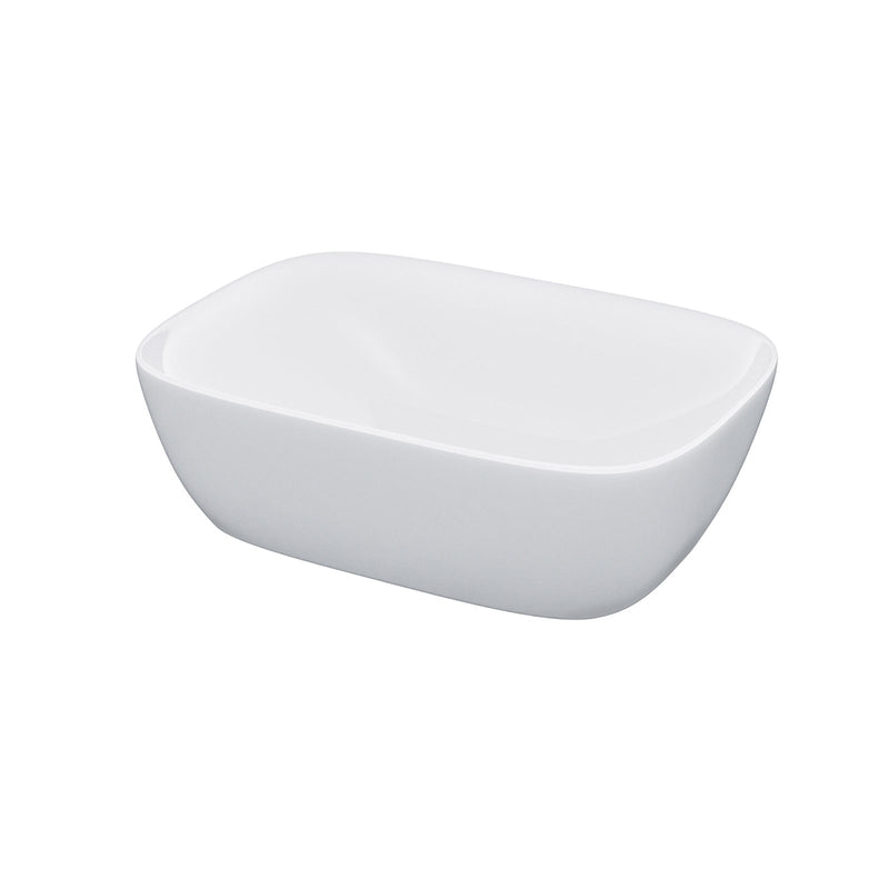 Nanuya 800mm Steel Grey Wall Hung 2 Drawer Vanity Unit & 460mm Rectangular Countertop Basin Set
