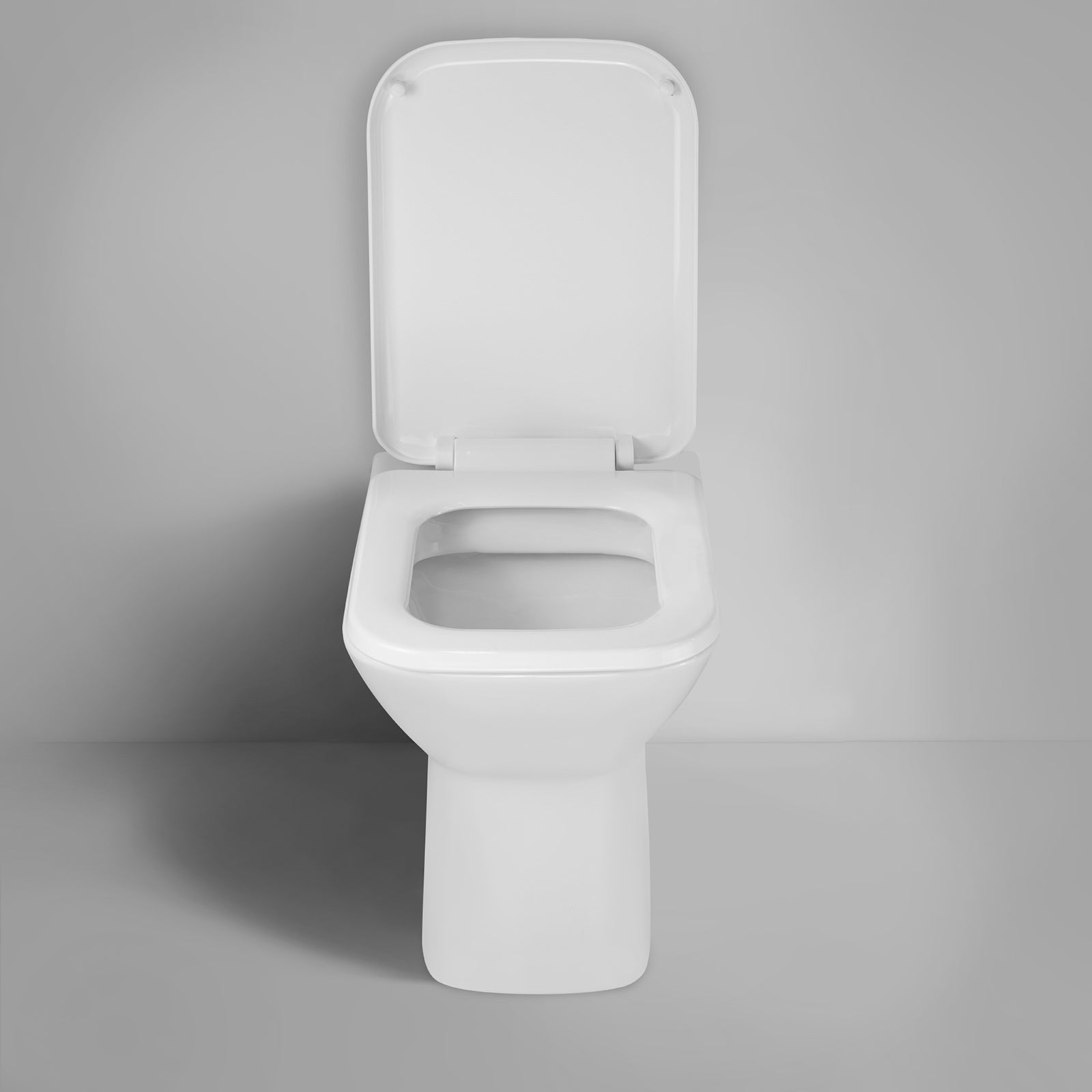 Louis Stylish Back to Wall Rimless Toilet and Soft Close Seat White