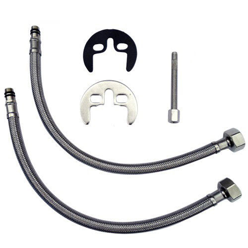 Victorian Traditional Twin Cross Handle Kitchen Sink Mono Mixer Tap