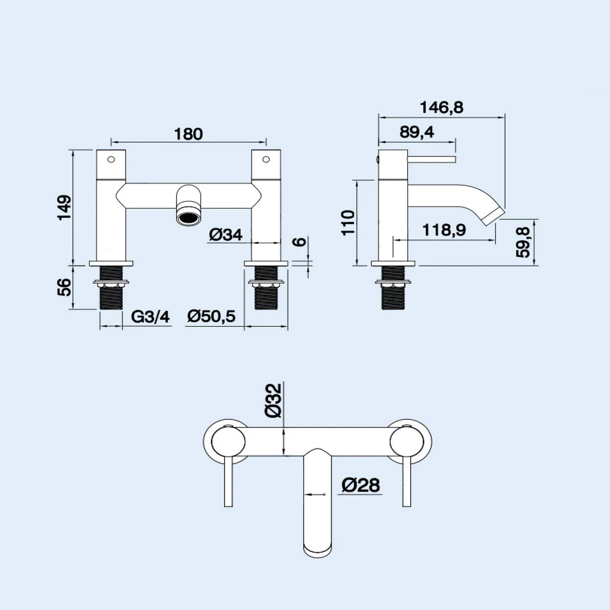 Cassis 1700mm Complete Bathroom Suite with Shower Bath & Brushed Brass Taps Set