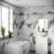 Luna Marble Gloss PVC Shower Wall Panel 1000mm x 2400 mm x 10mm