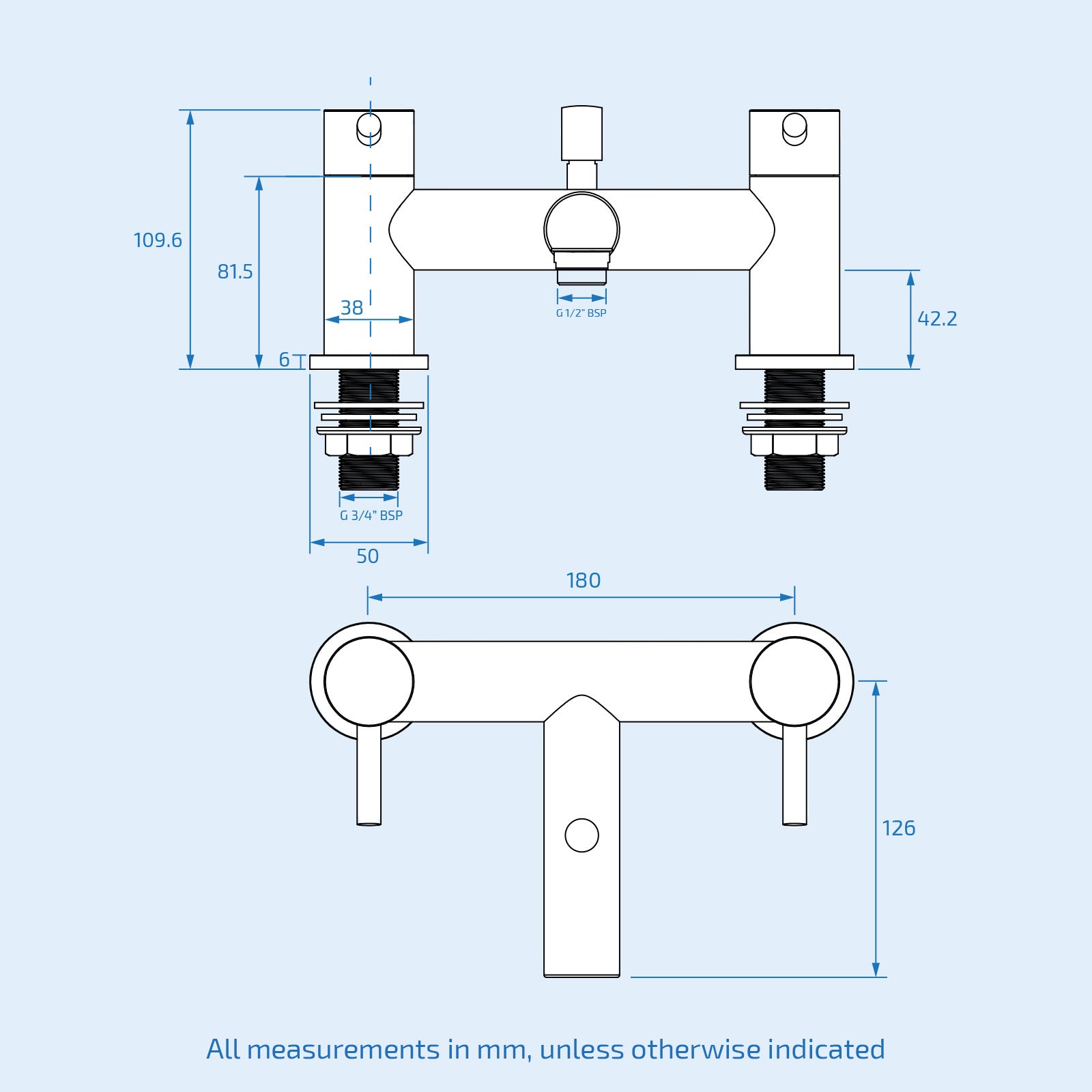 Blossom Contemporary Freestanding Floor Mounted Bath Shower Mixer Tap With Handheld Kit
