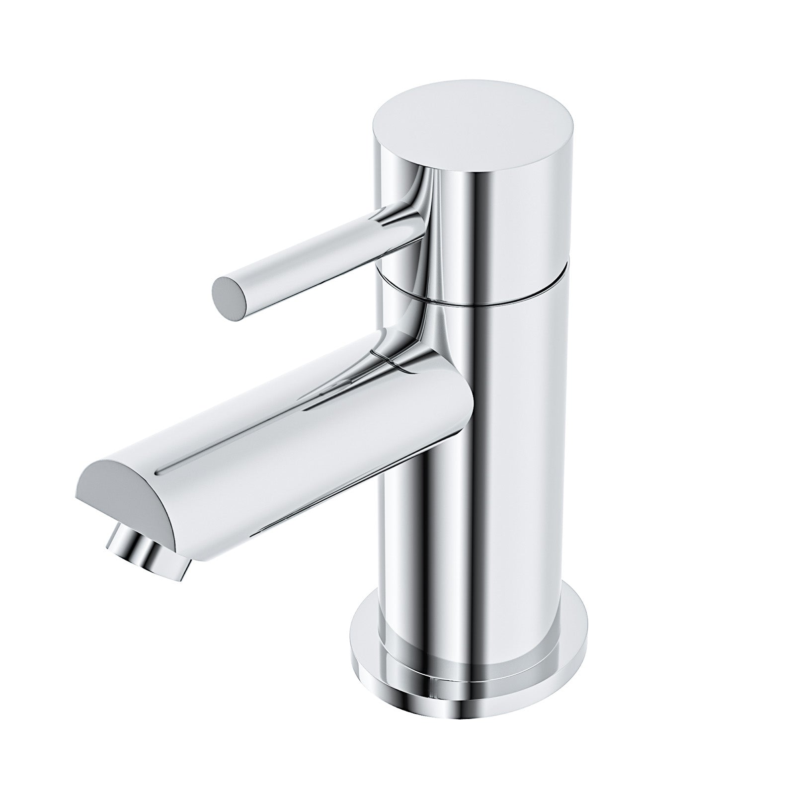 Nanuya 400mm Cloakroom Vanity Basin Unit, Mixer Tap & Waste Dark Grey
