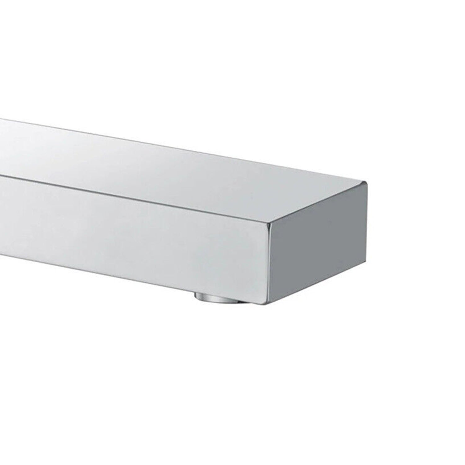 Chrome Modern Basin Mono Mixer Tap Single Lever Square Design
