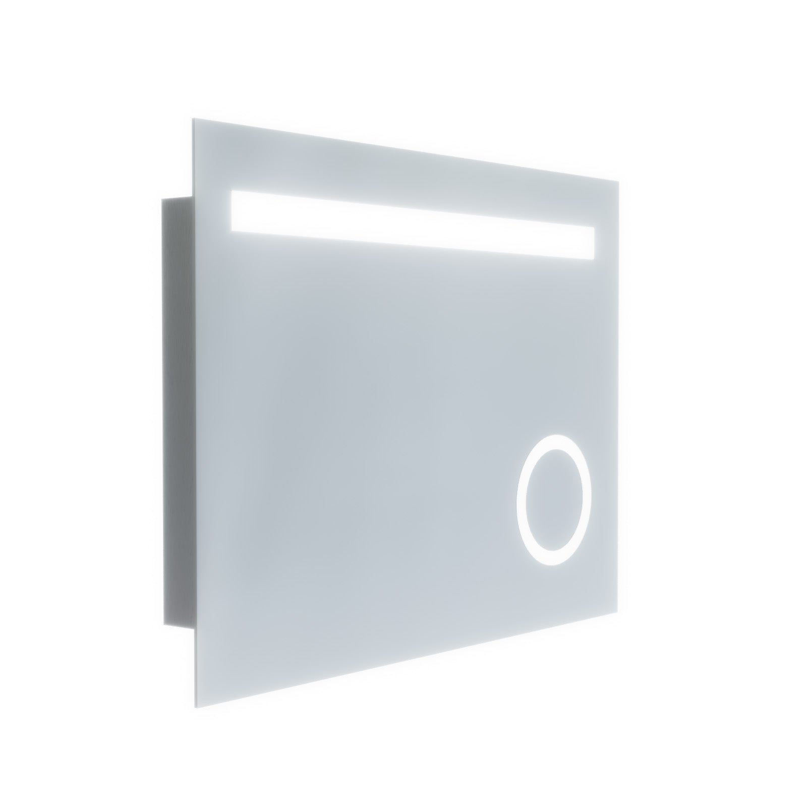 Lawerence Rectangle Illuminated LED 800mm x 600mm Bathroom Mirror Demister