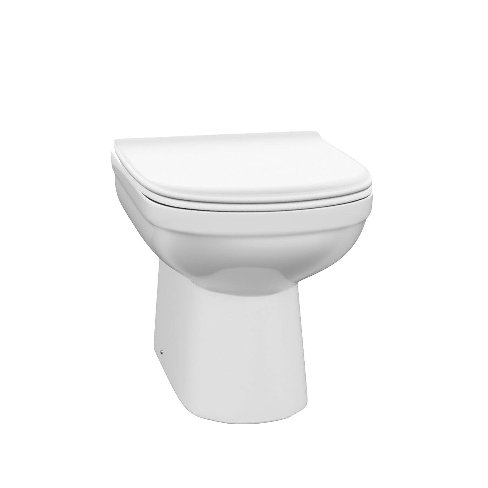 Dene White 1100mm Vanity Basin Unit & Desone Back To Wall Toilet