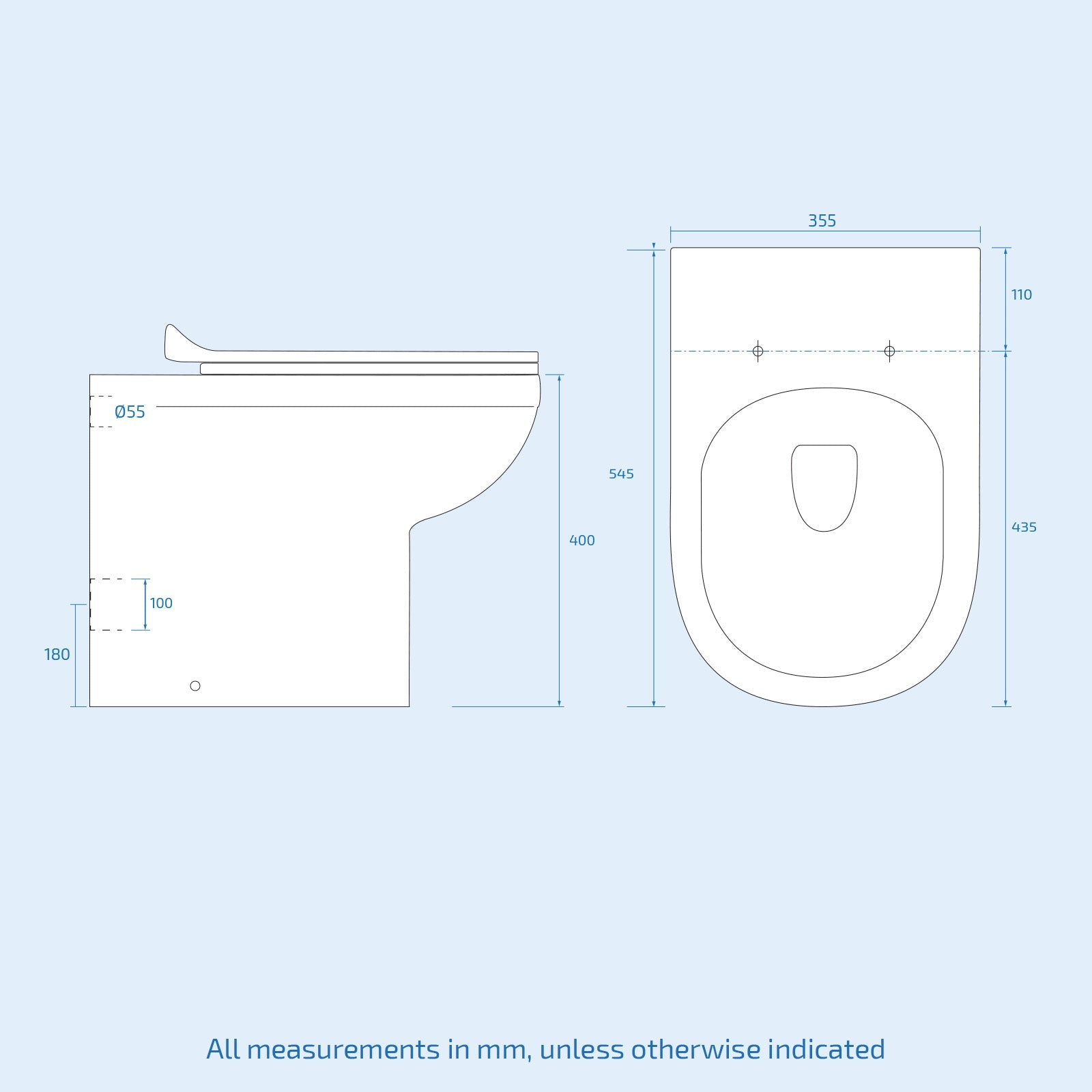 Alaska 900mm Vanity Basin Unit, WC Unit & Elso Back To Wall Toilet White