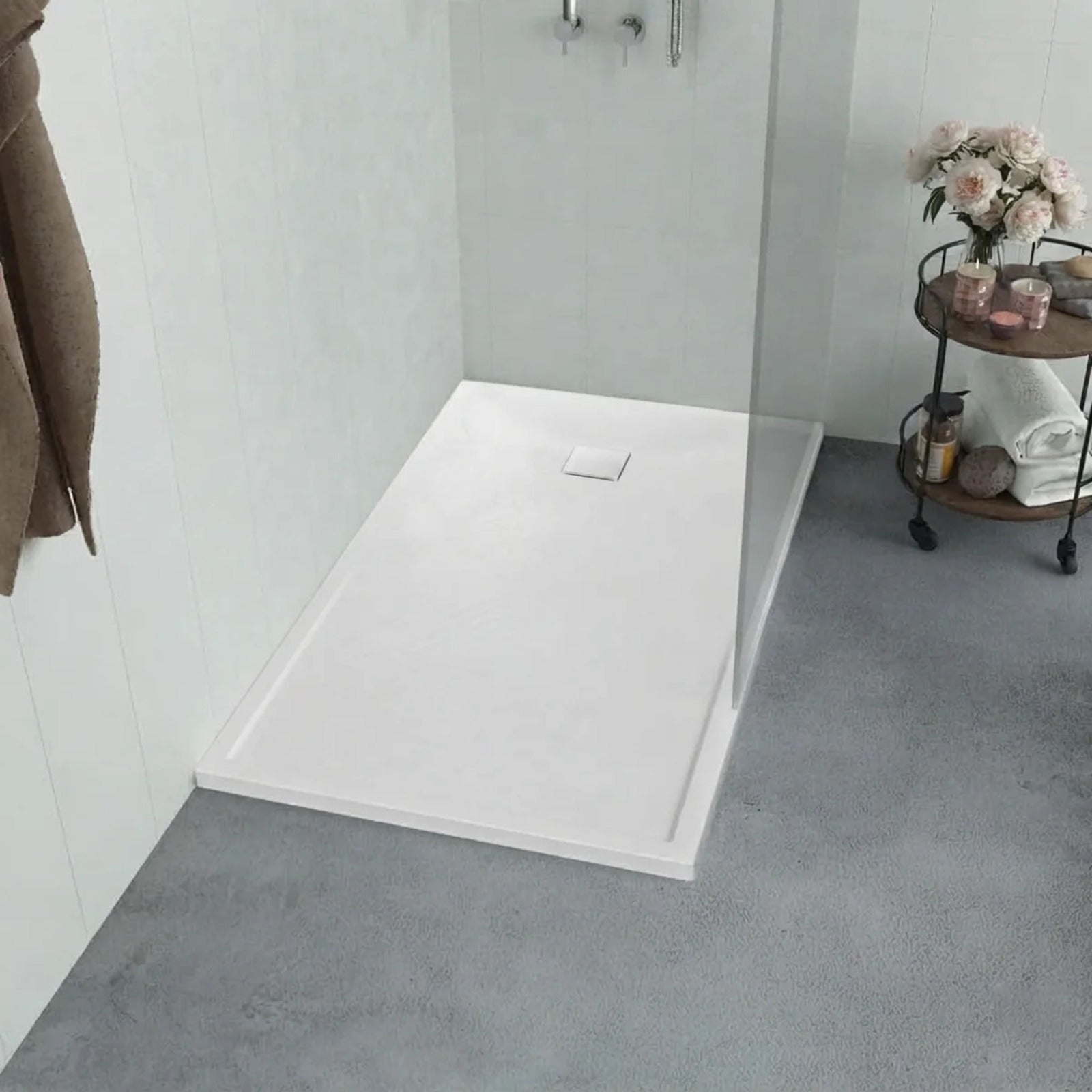 1200x900m shower tray image # Options_1200 x 900 mm