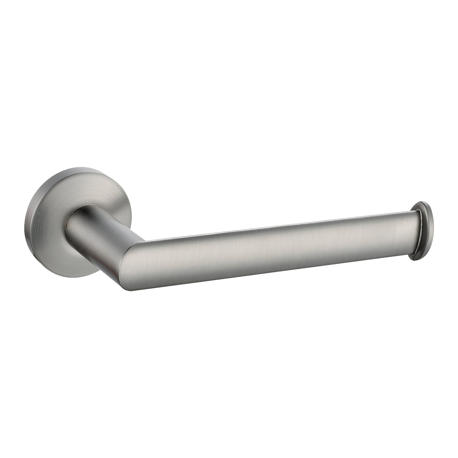 Premium Bathroom Brushed Nickel Toilet Roll Holder