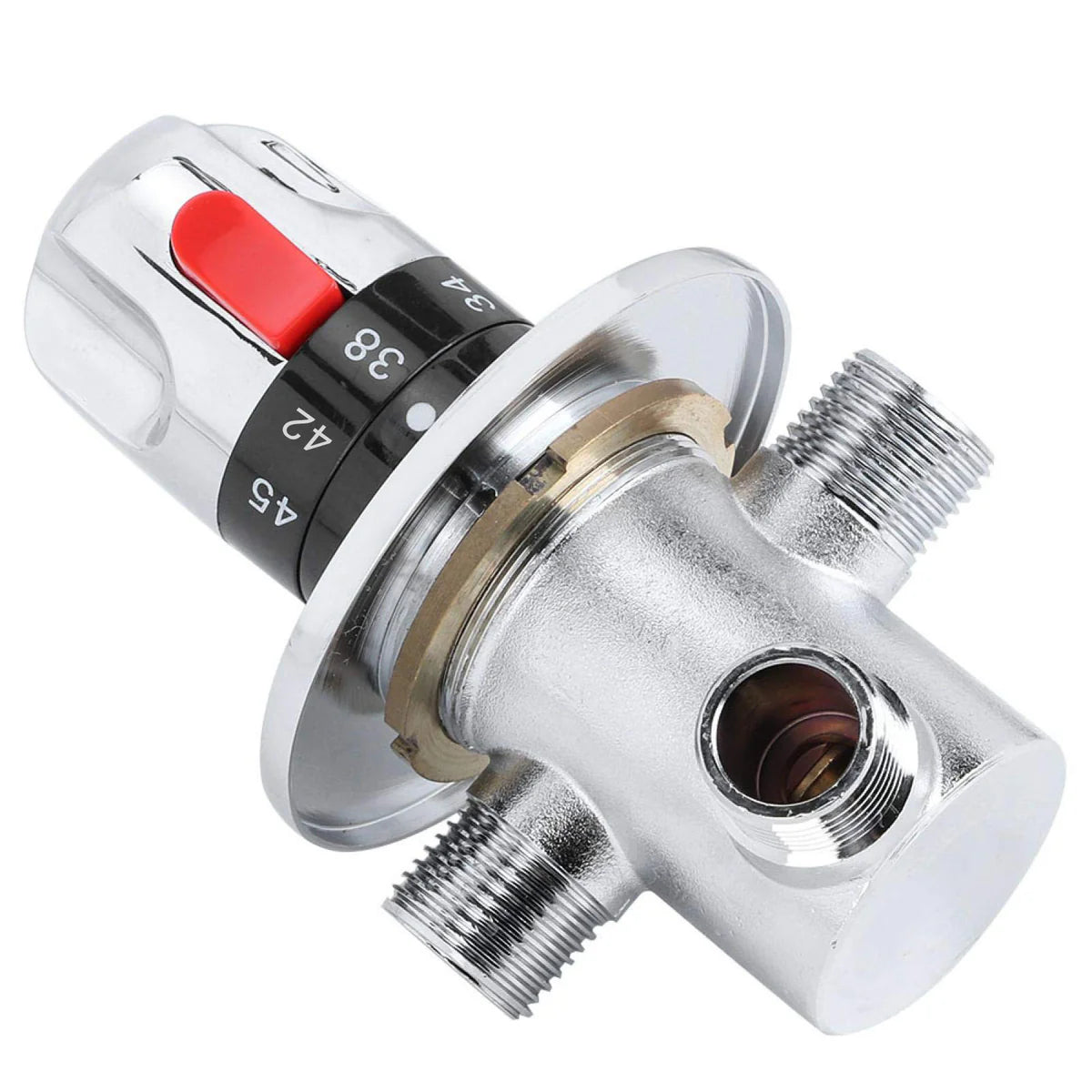 Concealed Thermostatic Hot/Cold Water Mixer Valve Brass