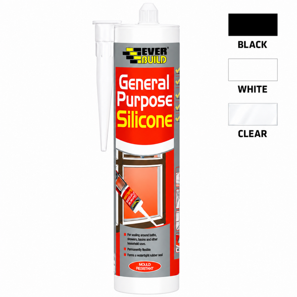 Everbuild General Purpose Silicone Sealant 280ml