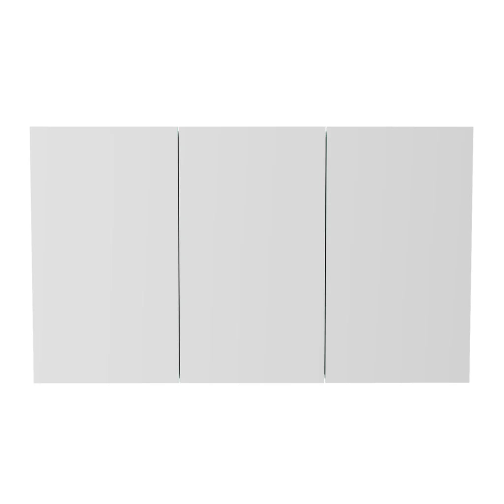 Matte Grey 1200mm Bathroom Mirror Cabinet With Shelf Storage