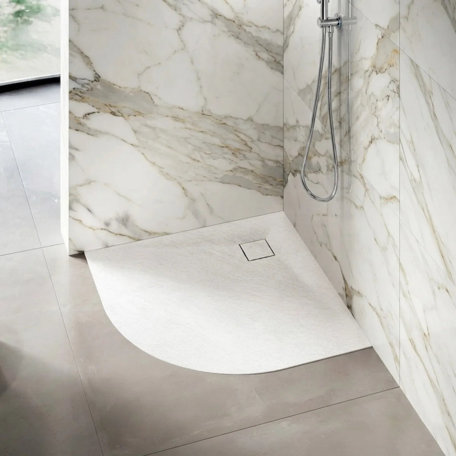 900x900m shower tray image # Options_900 x 900mm