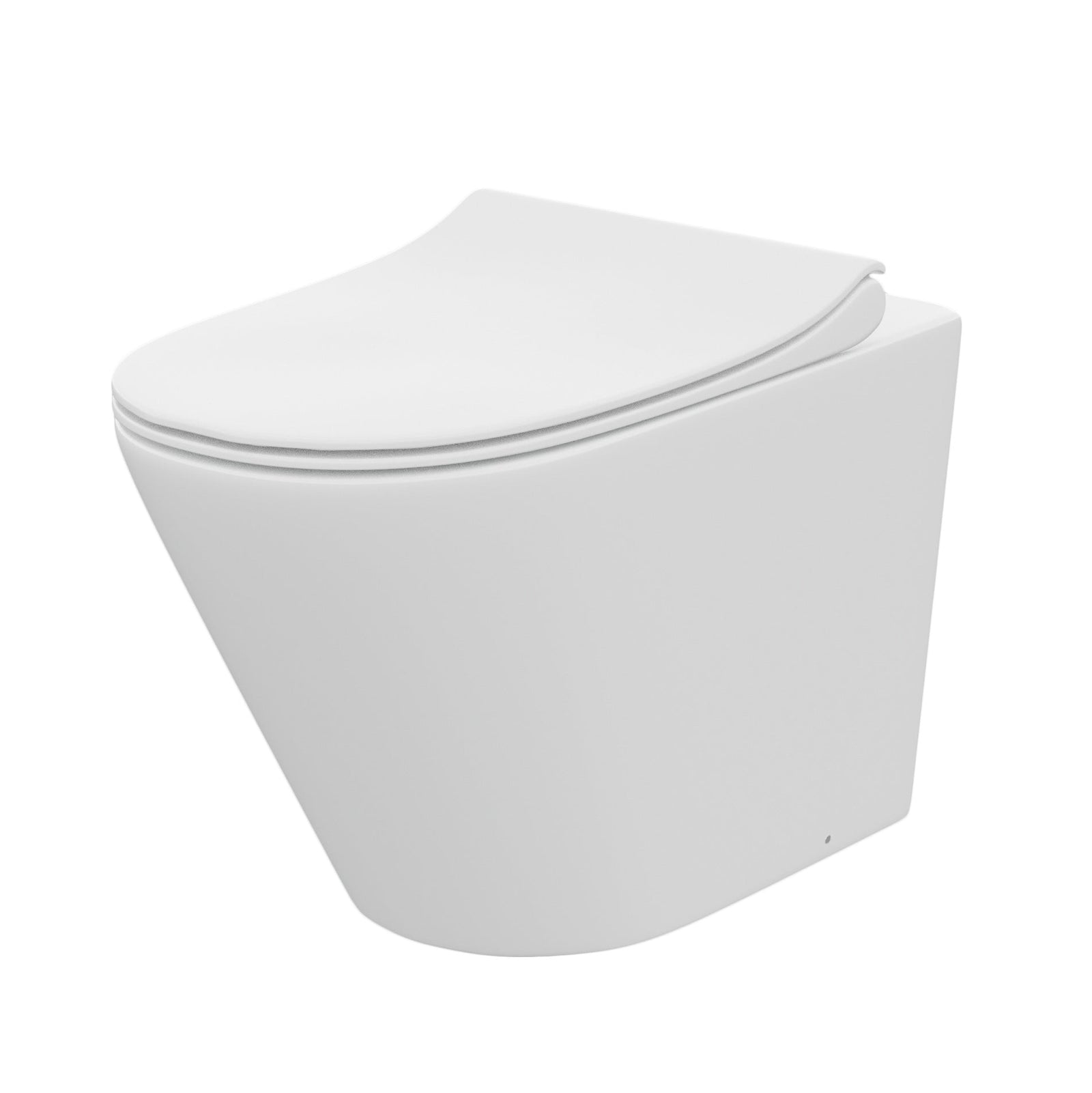 Aric 1100mm Vanity Basin Unit, WC Unit & Ellis Back To Wall Toilet White