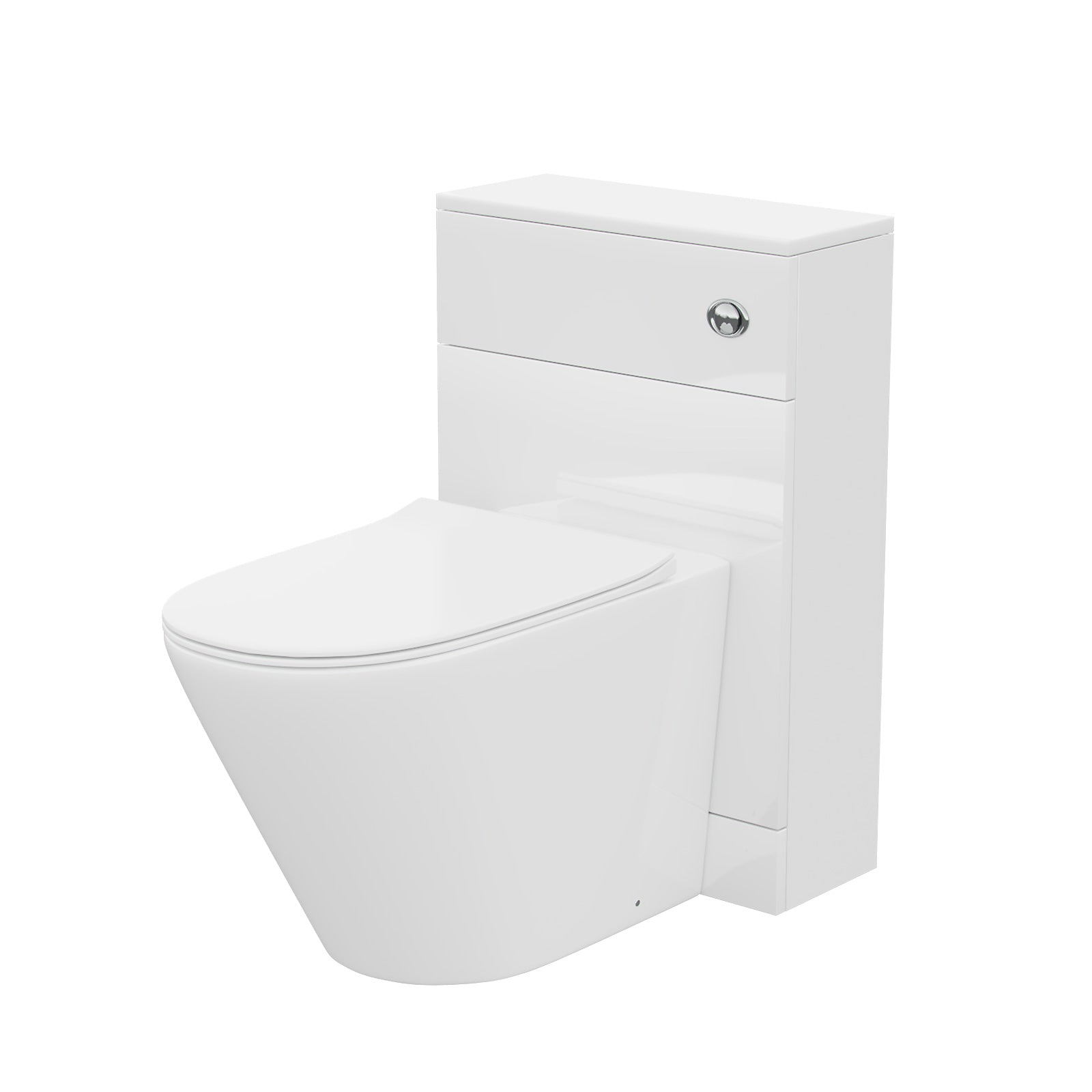 Ellis Back To Wall WC Toilet with Concealed Cistern Bathroom Unit