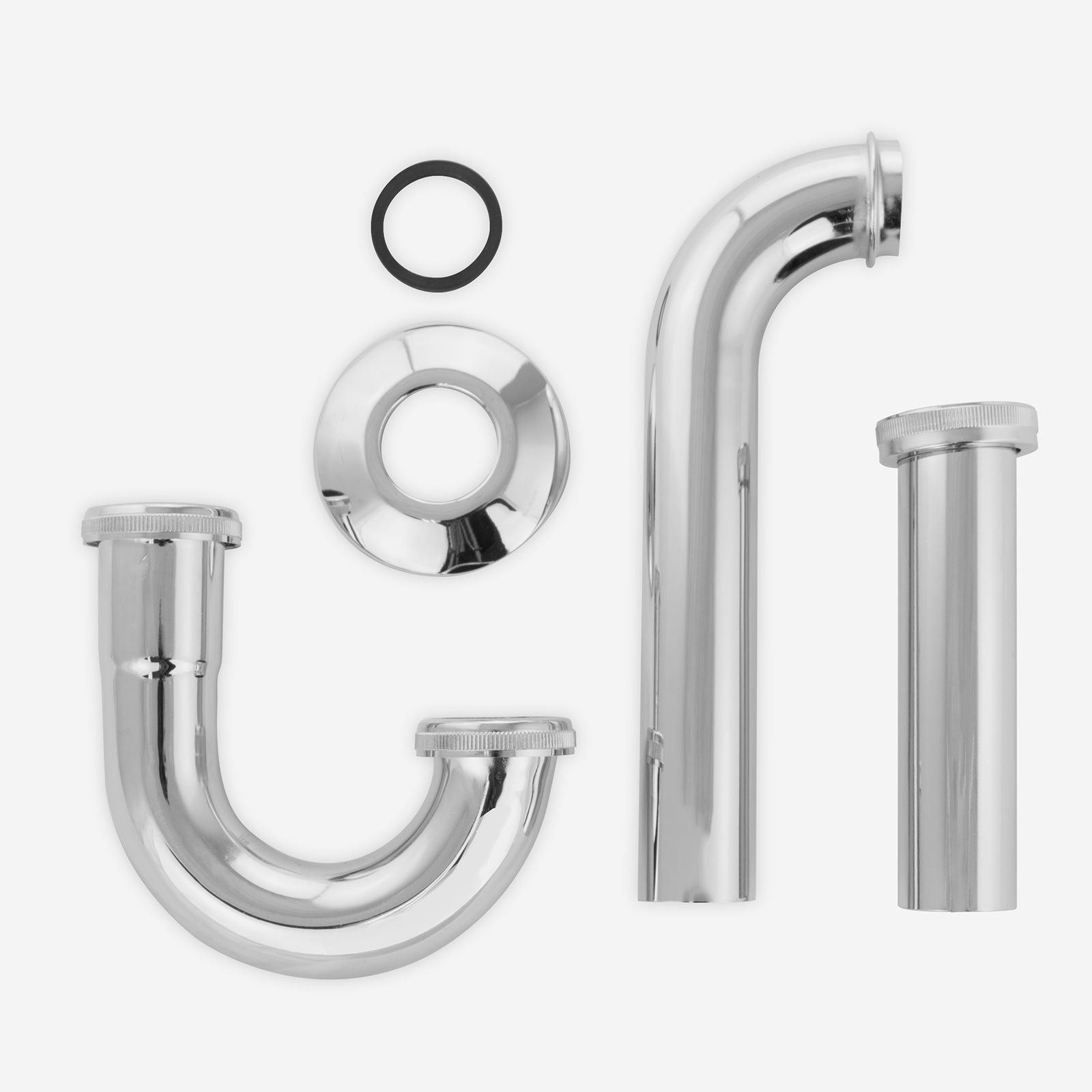 Bathrooms Modern Chrome Bathroom Basin Sink P Trap Drain Waste Plate