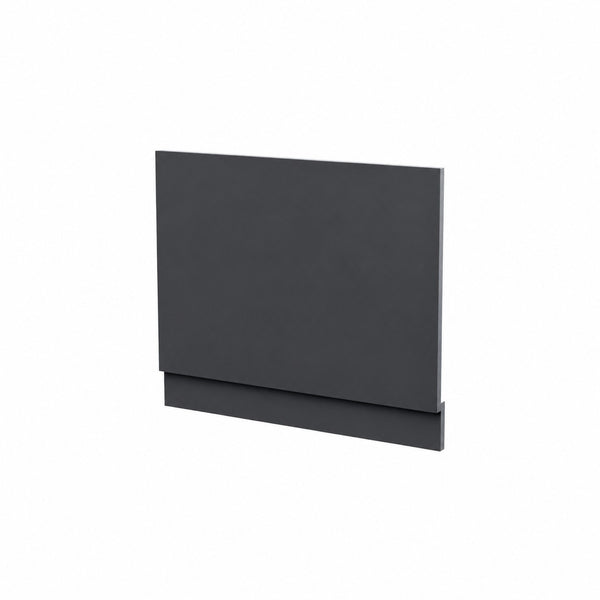 Gorge Dark Grey PVC 700mm End Bath Panel + Plinth