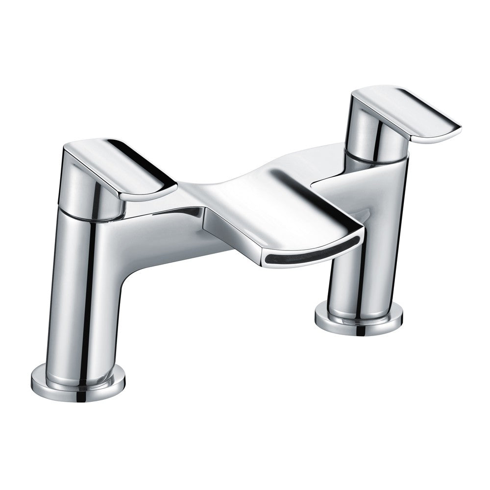 Centa Modern Deck Mounted Waterfall Bath Filler Mixer Tap