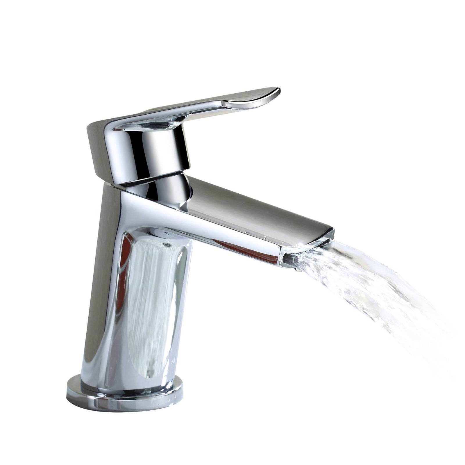 Centa Modern Waterfall Basin Single Lever Mixer Tap & Bath Filler Tap