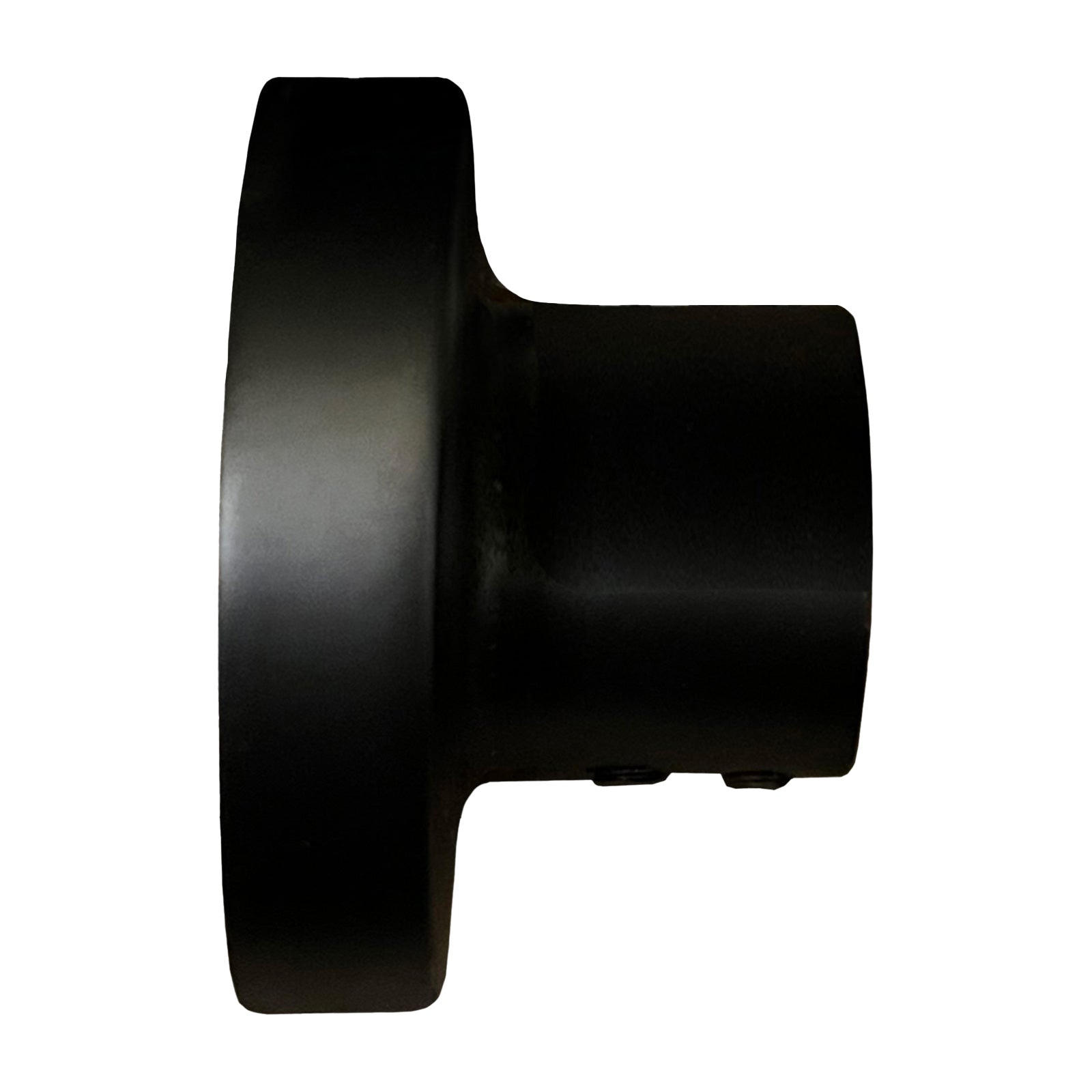 Round Replacement Wall Mounted Bracket Support for Shower Rails Black