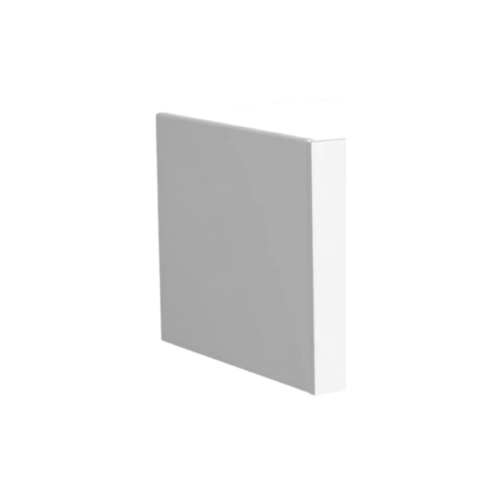 White PVC 800mm End Bath Panel - Adjustable Height
