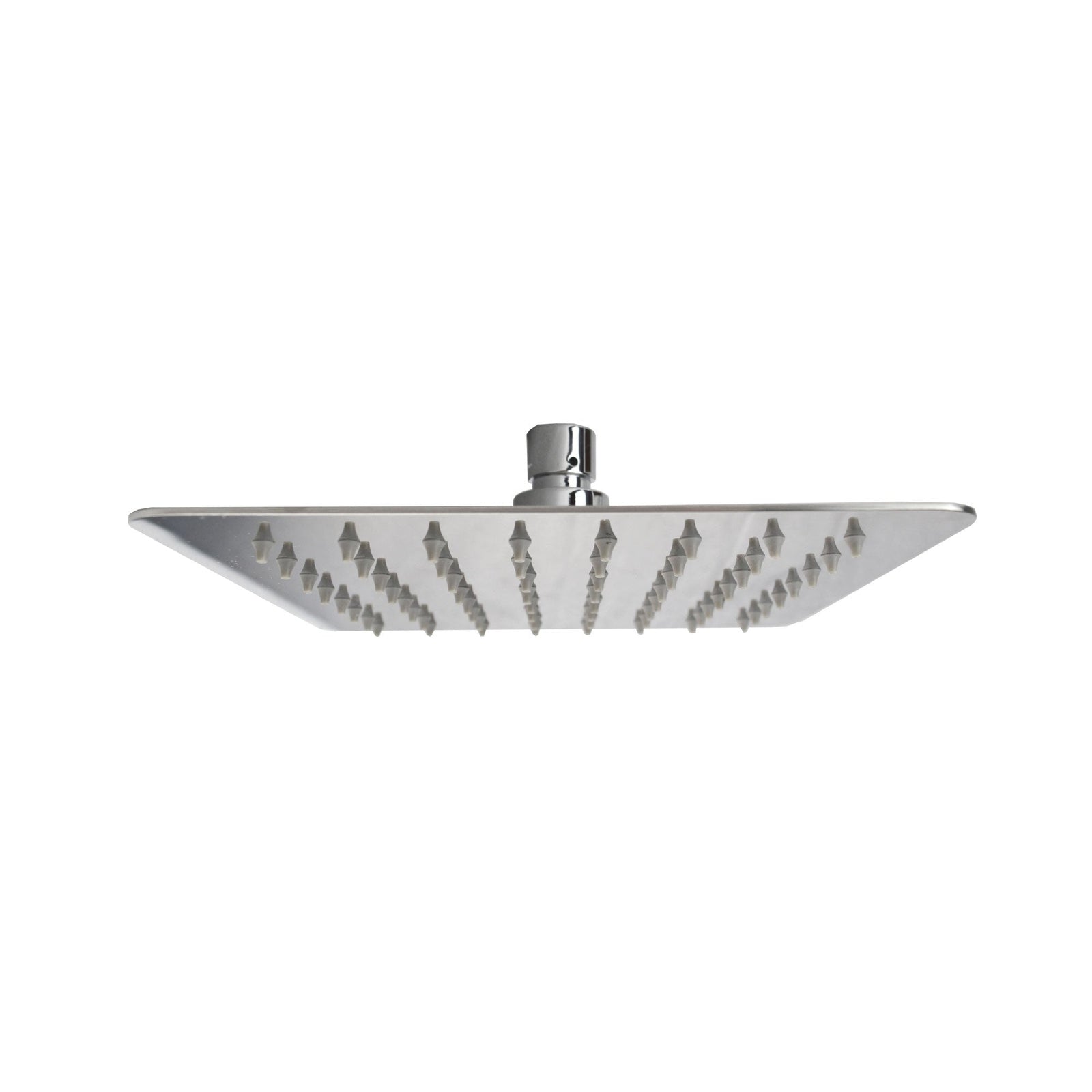 Bathroom 2 Dial 2 Way Square Concealed Thermostatic Valve - Shower Slim Head & Handset