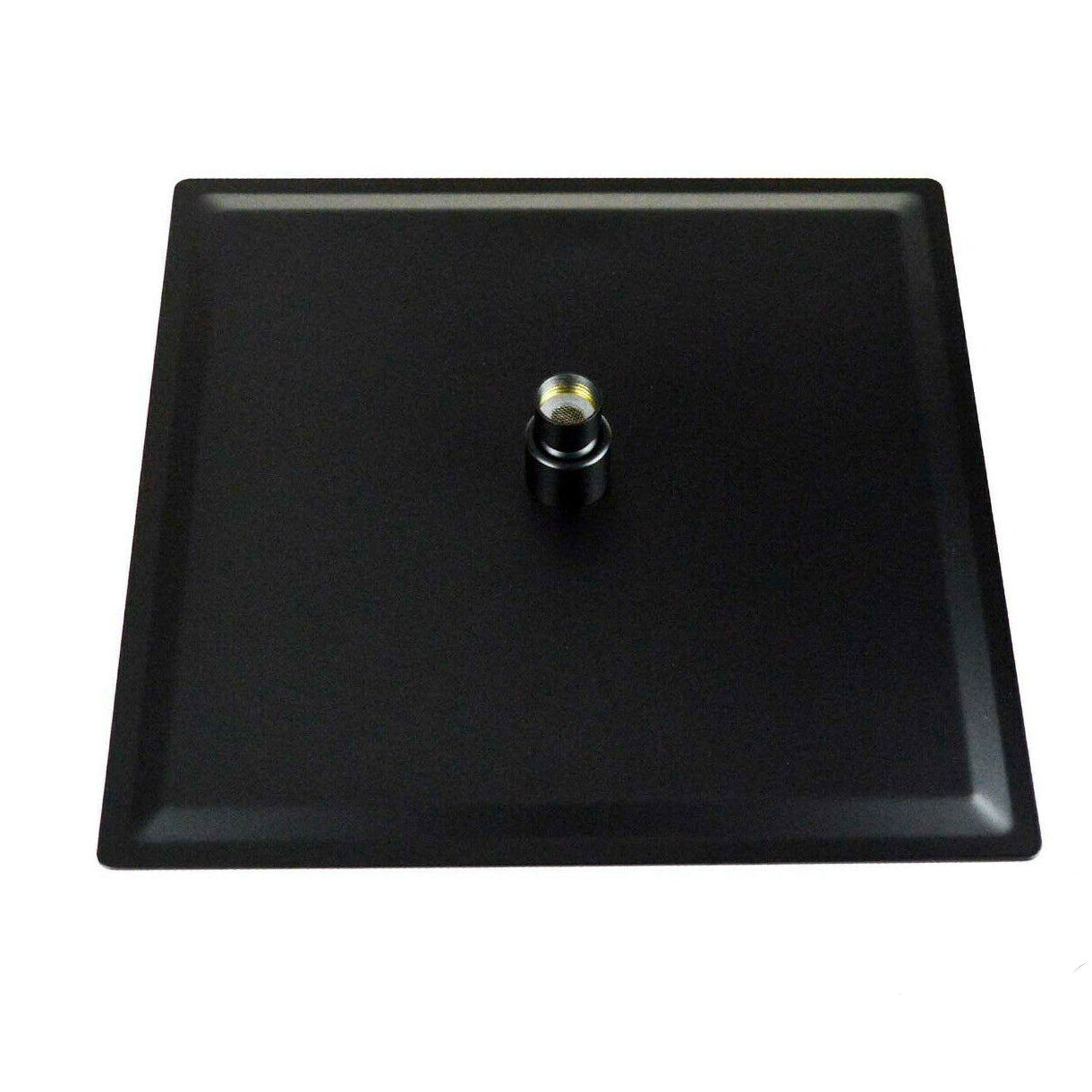 Temel 2 Dial 2 Way Thermostatic Mixer Valve, 300mm Shower Head, Handset Slider Rail Set Matte Black