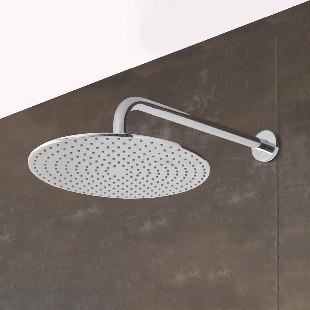 Chrome Bathroom  9 inch Round Mixer Fix Rain Shower Head