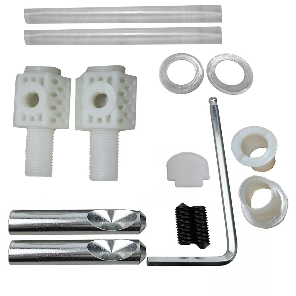 Pair of Zinc Plated Fixing Bolts Kits for Wall Hung Toilet