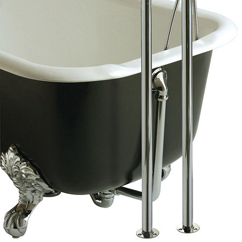 Imperior Traditional Design Freestanding Bath Shower Mixer Tap With Handheld Kit
