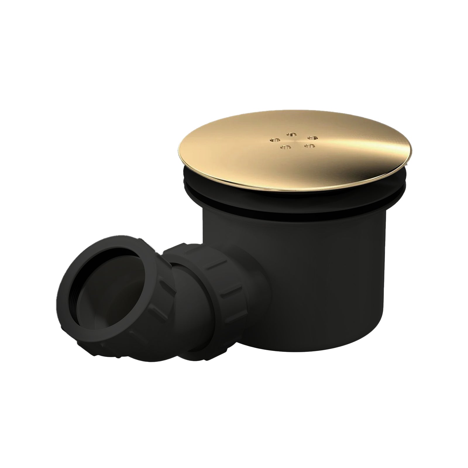 Shower Tray Waste / Fast Flow Shower Waste Brushed Brass