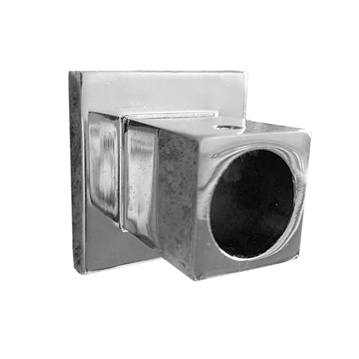 Square Shower Slider Rail Fixed Wall Mounted Bracket Brass Replacement