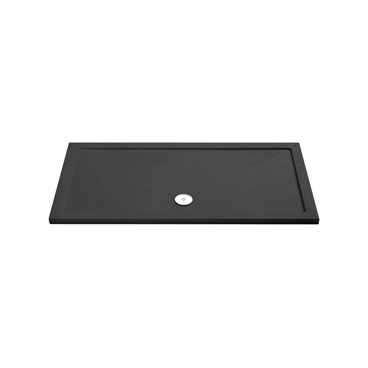 Harper square/rectangle shower tray slate grey 1400 × 800 mm image # Options_1400 x 800 mm