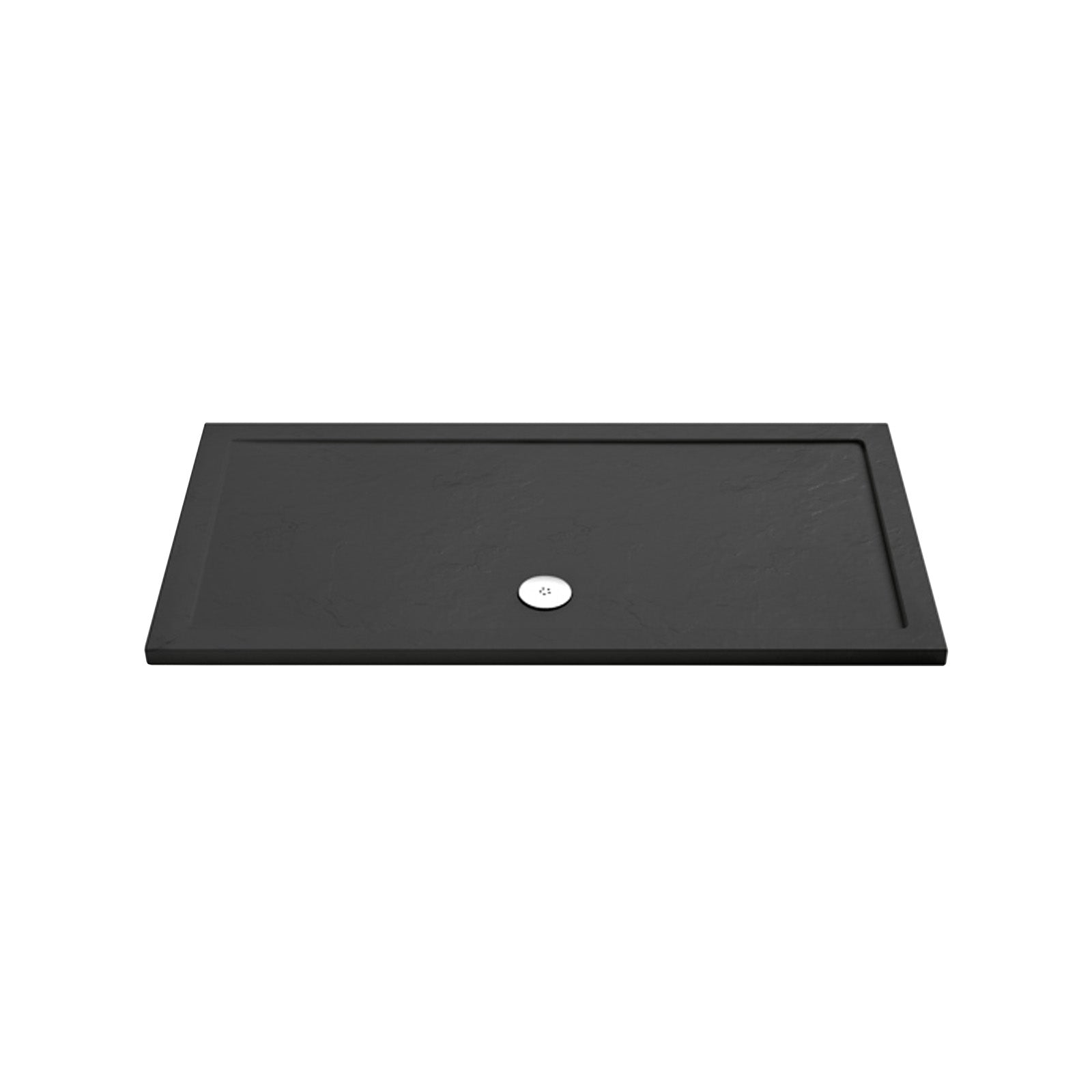 Harper square/rectangle shower tray slate grey 1500 × 700 mm image # Options_1500 x 700 mm