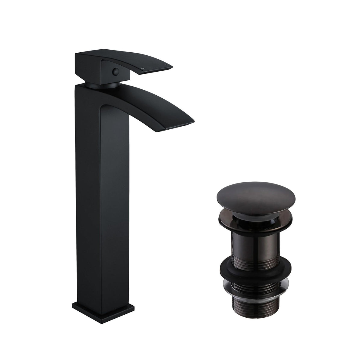 Chrome Tap # Option_Basin Tap & Unslotted Waste