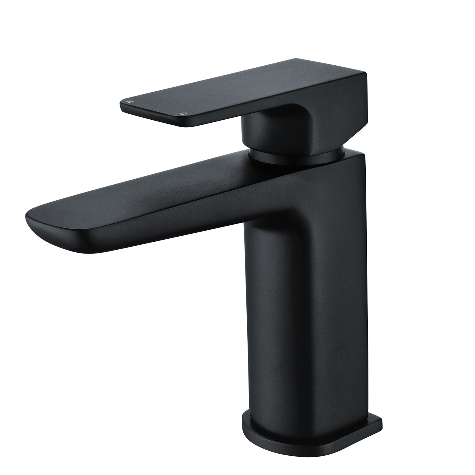Astra Contemporary Matte Black Basin Mono Mixer Tap