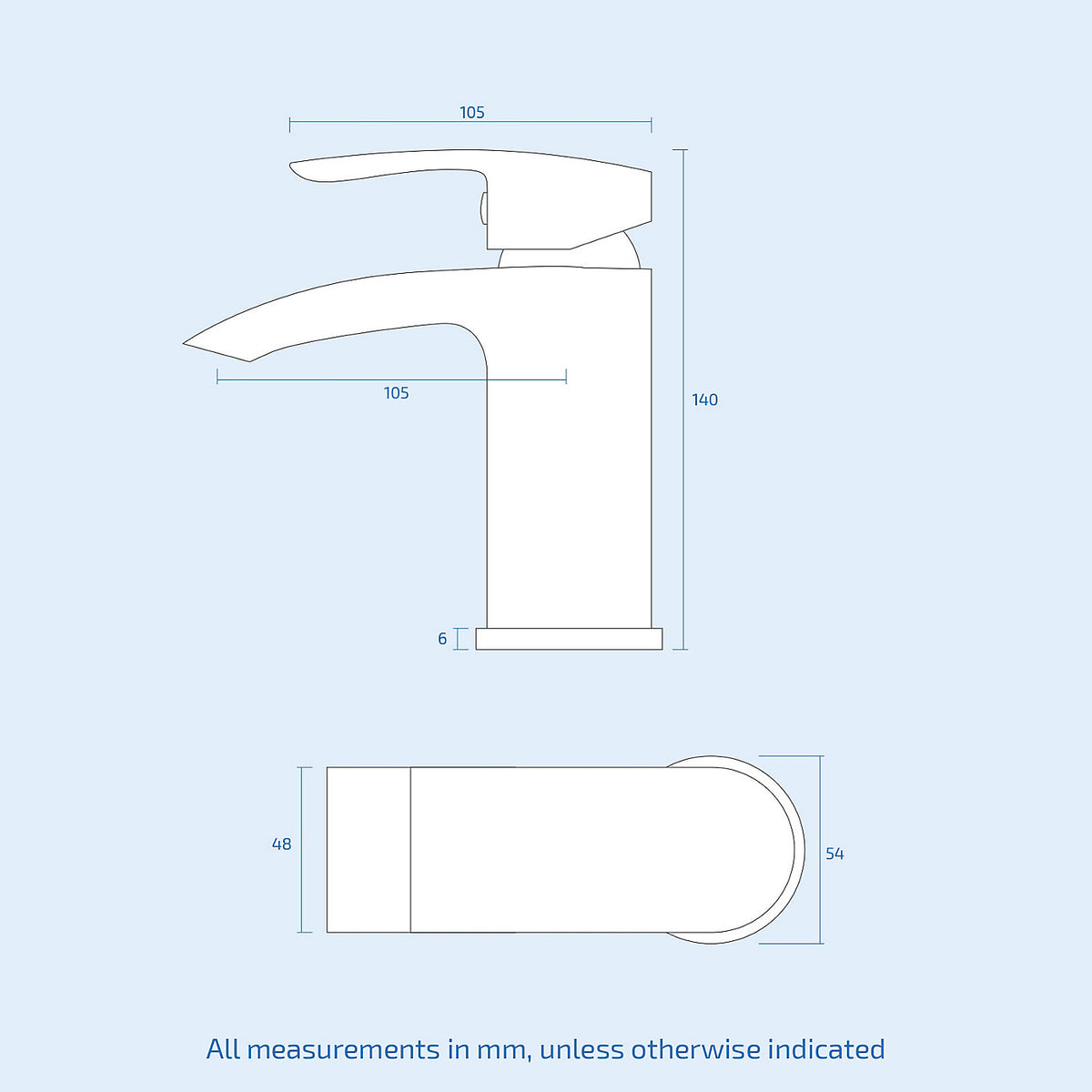 Vago Stylish Waterfall Matte Black Basin Mono Mixer Tap & Bath Shower Mixer Tap With Handset Kit