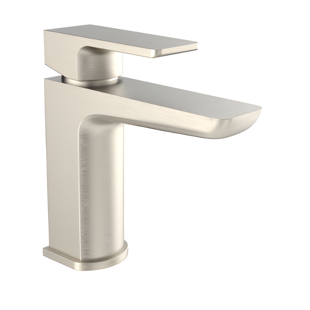 Kartell Kolt Brushed Nickel Mono Basin Mixer - TAP330KBN