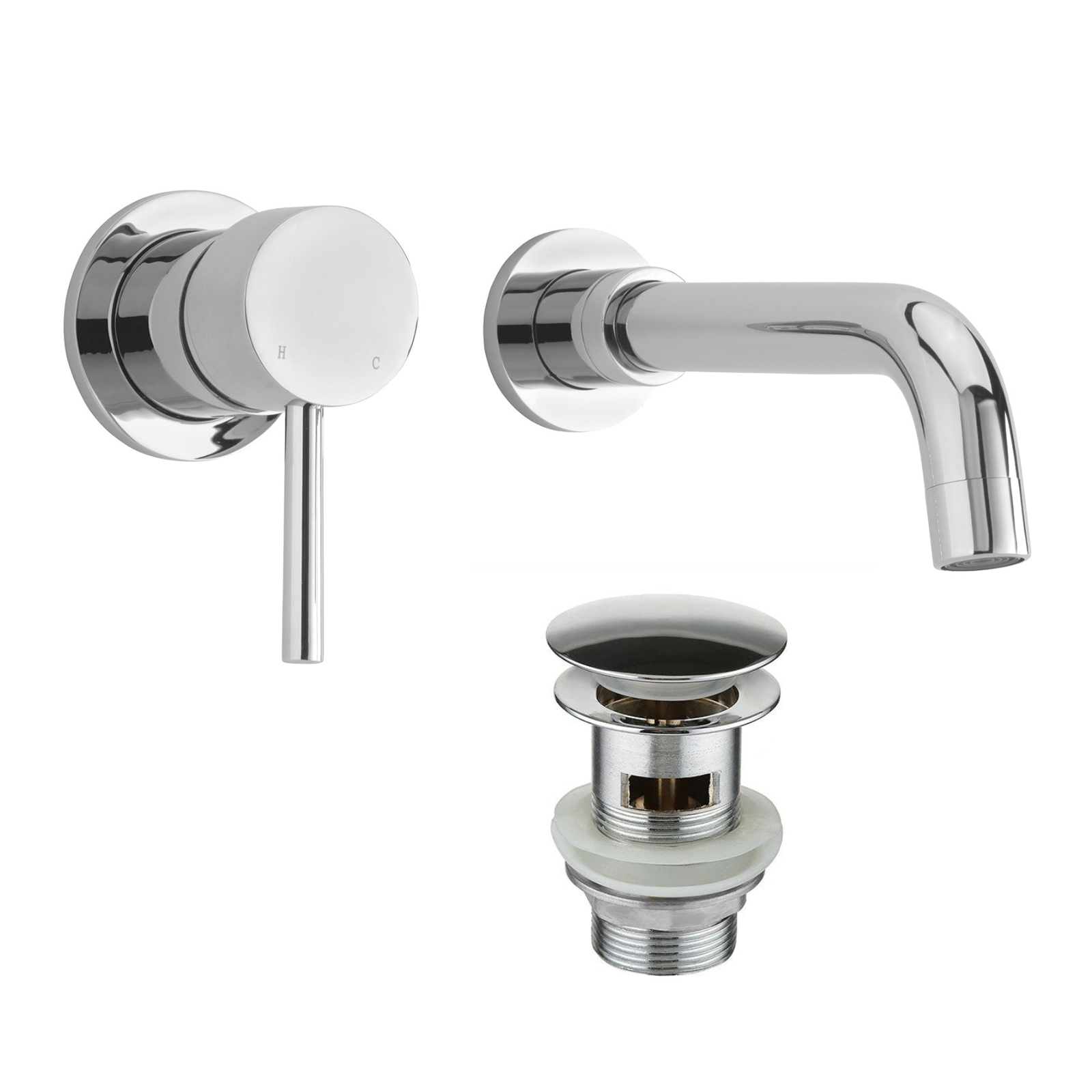TAP7306 image # Basin Mixer Valve & Waste Options_Tap & Spout with Slotted Waste