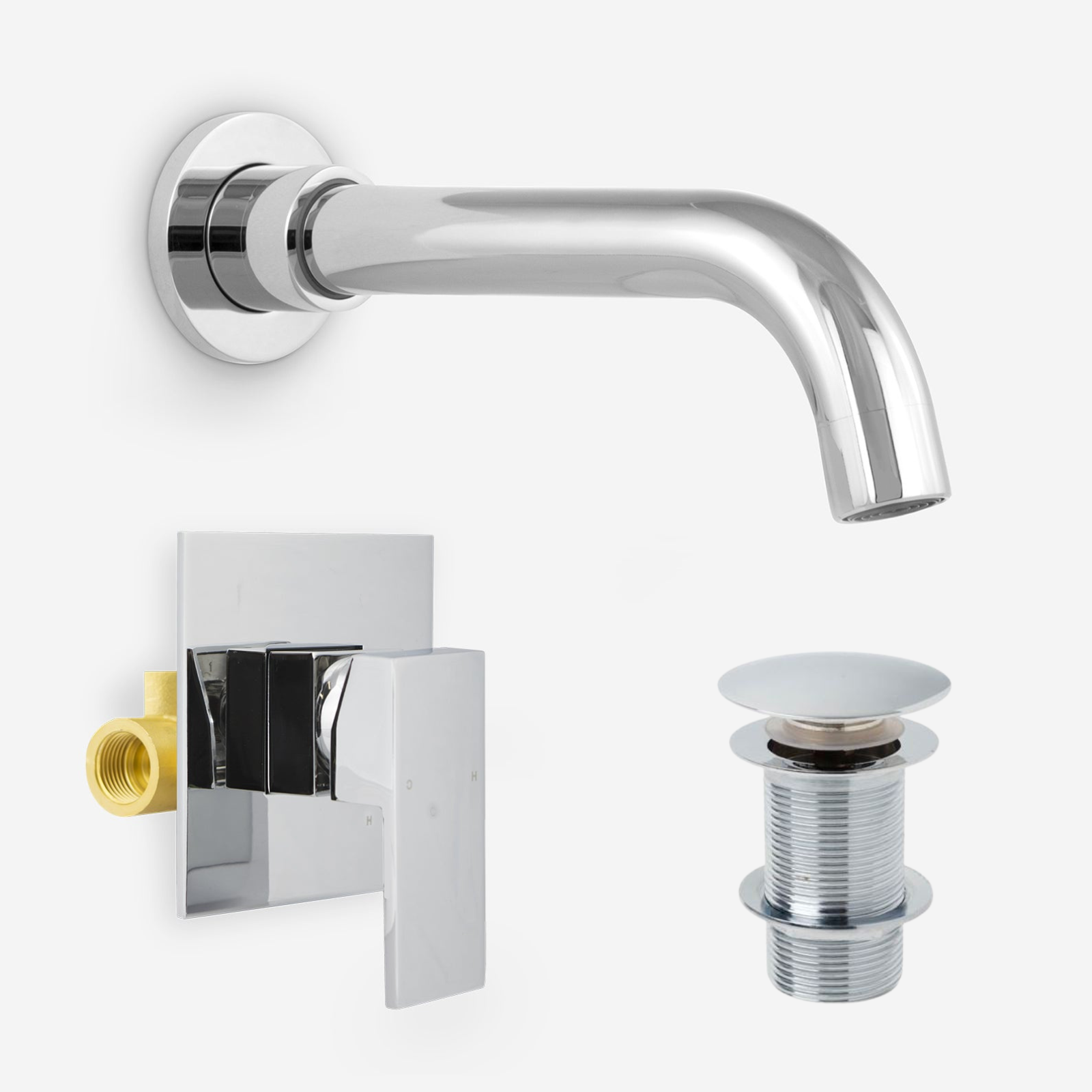 TAP7306 image # Basin Mixer Valve & Waste Options_Tap & Spout with Unslotted Waste