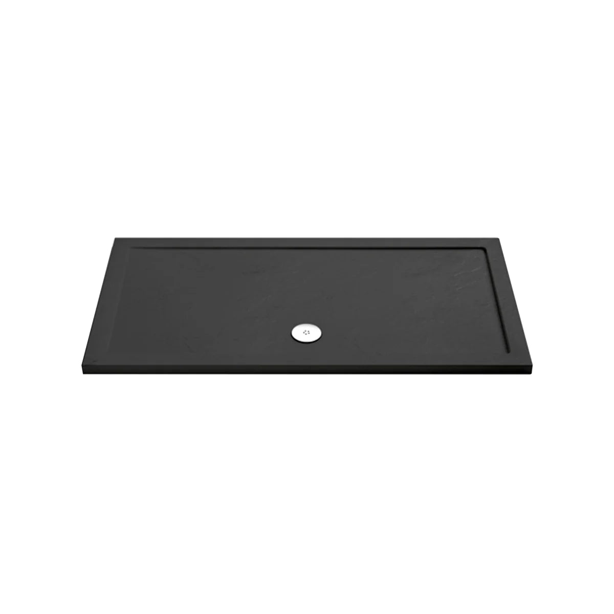 1600mm x 700mm Rectangular Slate Grey Shower Tray