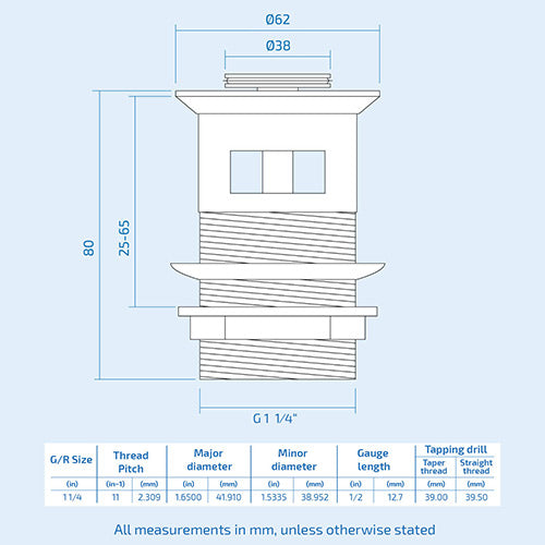 Ozone Square Waterfall Bathroom High Rise Basin Sink Mono Mixer Chrome Tap