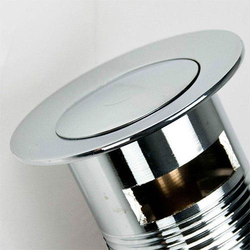 Marc Modern Chrome Cloakroom Basin Single Lever Mixer Tap With Waste