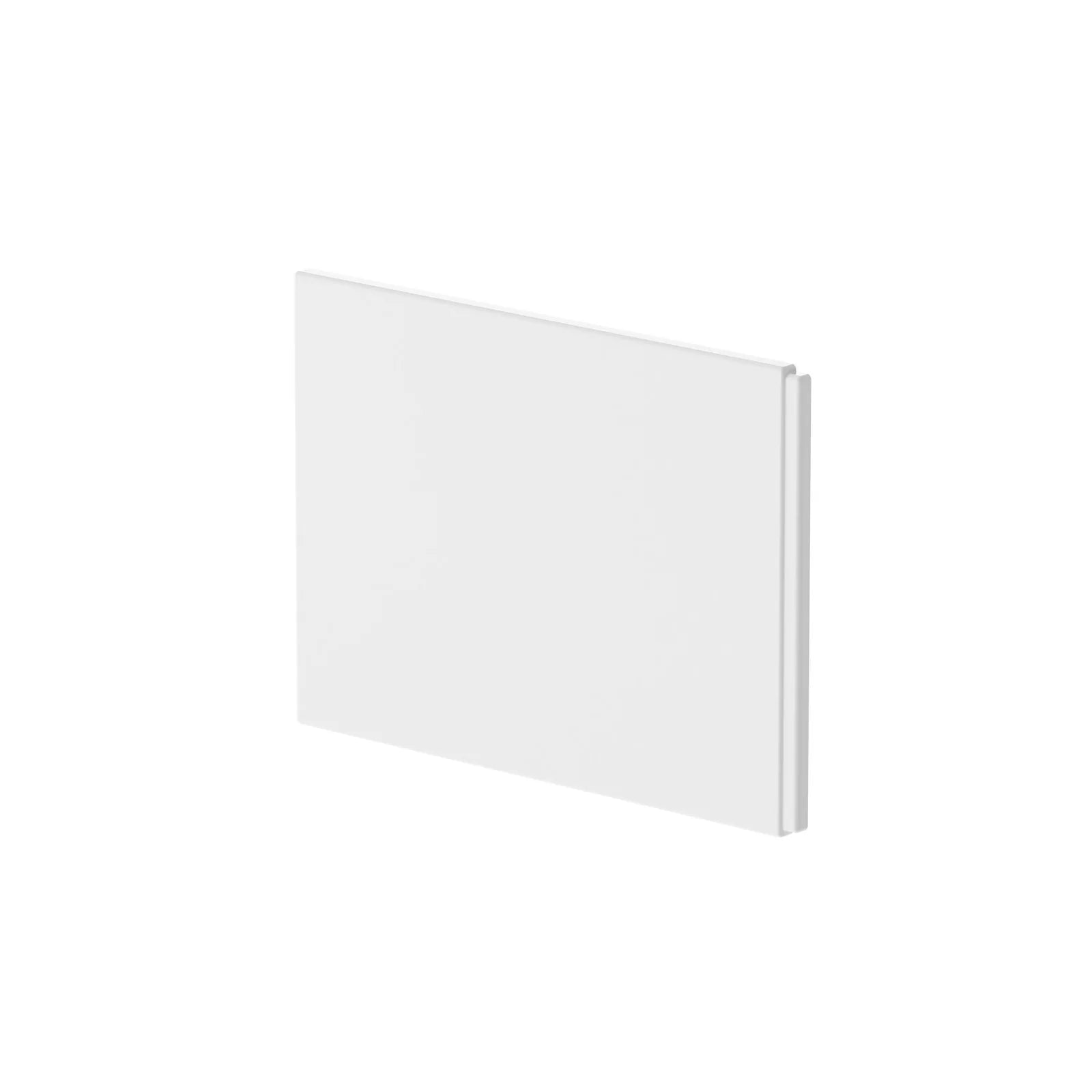 Gloss White 1700 x 700mm P-Shaped Acrylic Front and End Bath Panels