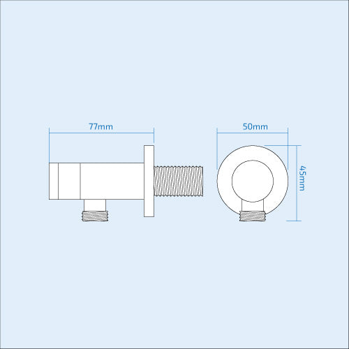 Calla 2 Way Round Rainfall Ceiling and Hand Held Shower with Concealed Thermostatic Control