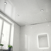 White Galaxy Gloss PVC Ceiling Panel/Shower Wall Panel 250mm X 2700mm X 5mm (Pack Of 4)