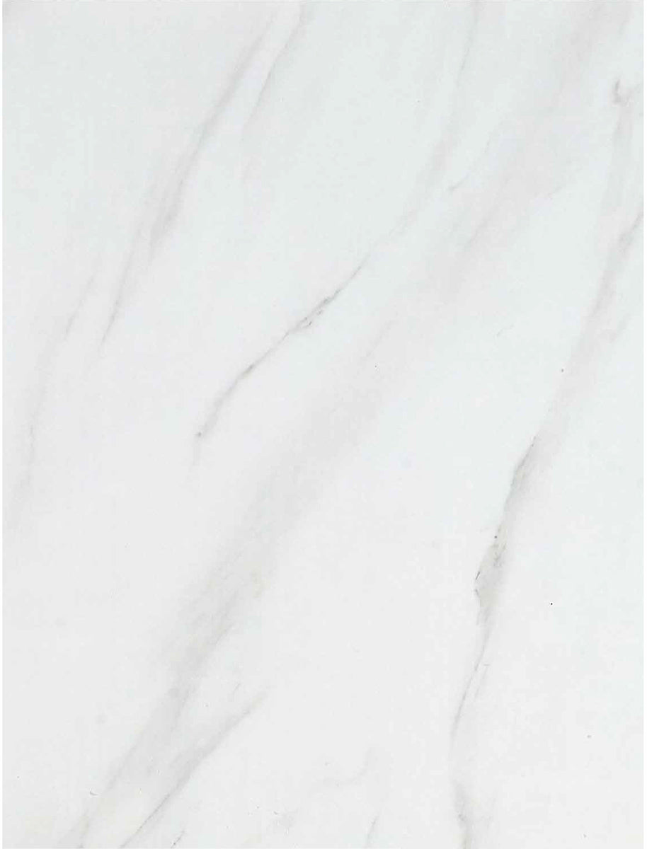 White Marble Gloss  PVC Shower Wall Panel 1000mm x 2400mm x 10mm