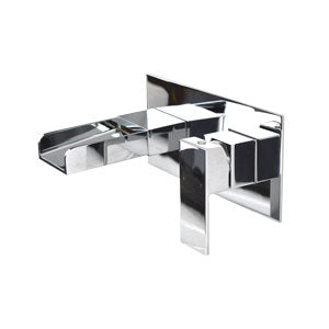 Ozone Modern Design Waterfall Wall Mounted Concealed Basin Single Lever Mixer Tap