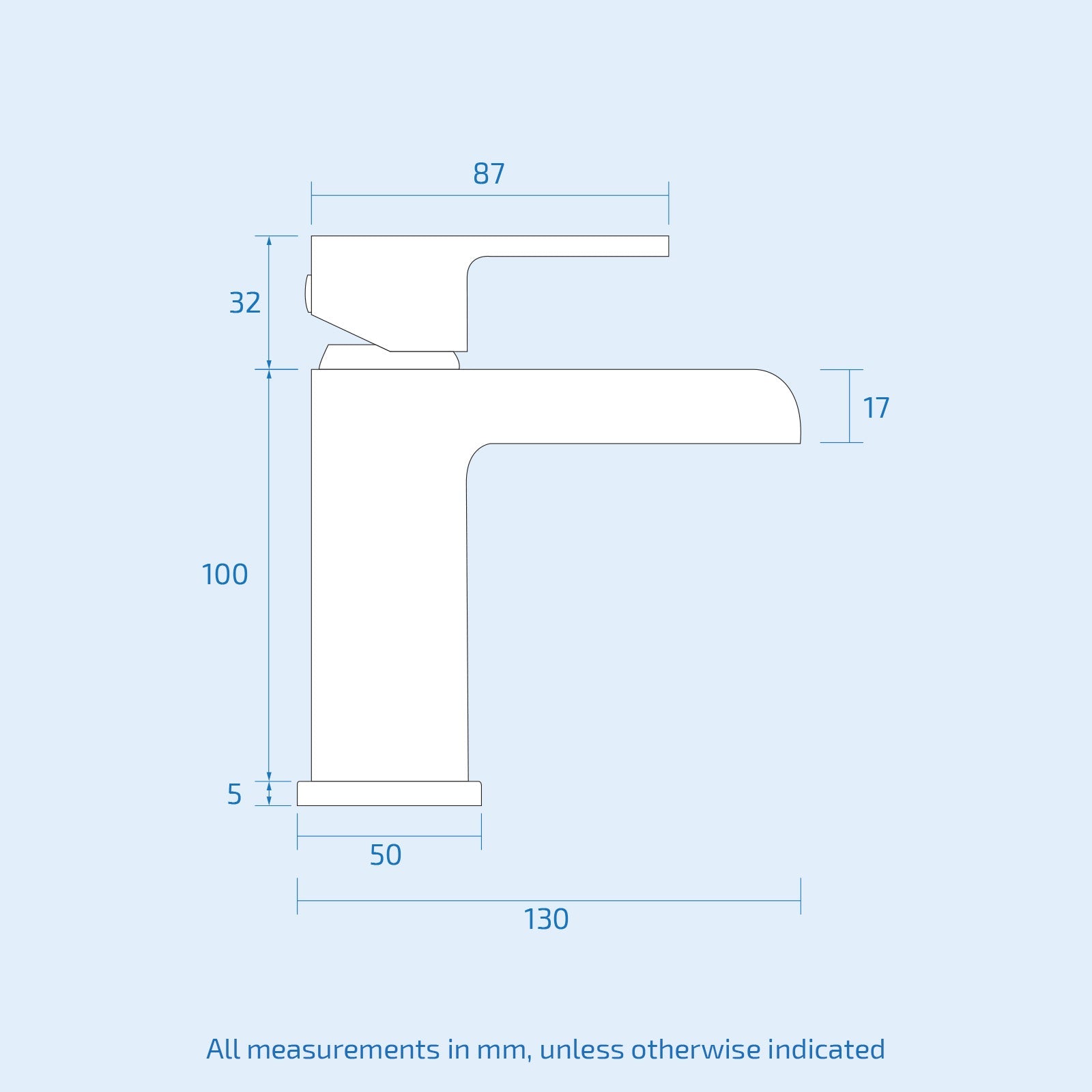 Zodiac Waterfall Basin Mono Mixer Tap Chrome