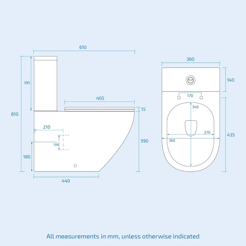 Steel Grey 600mm Freestanding Vanity With ceramic Basin & Close Coupled Toilet